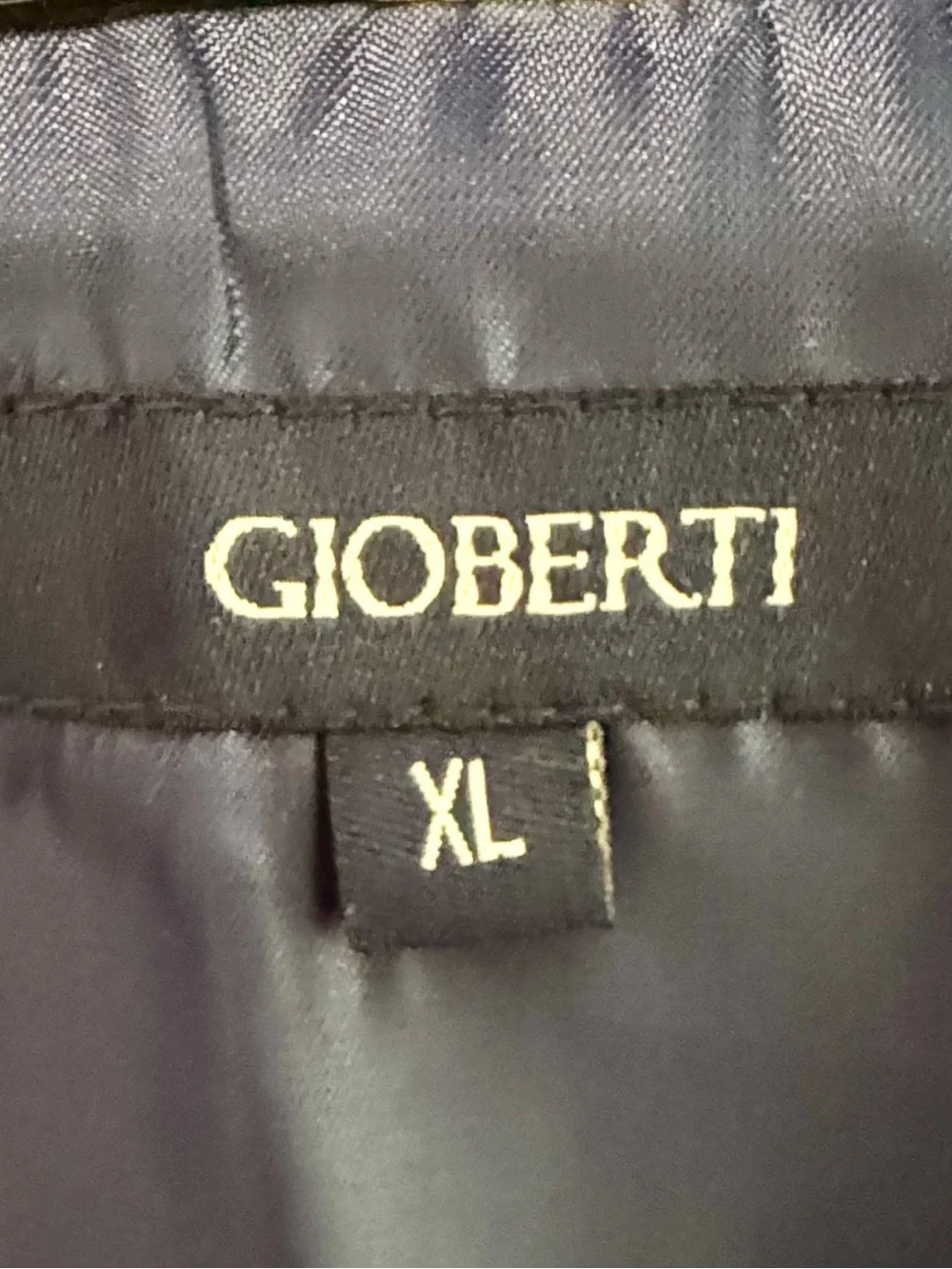 Gioberti Men’s XL Formal Vest Pair: Navy + Khaki 5-Button Adjustable 1=$18/2=$30